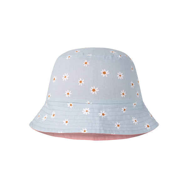 Reversible Sun Hat - Multicolor - Daisy Flower