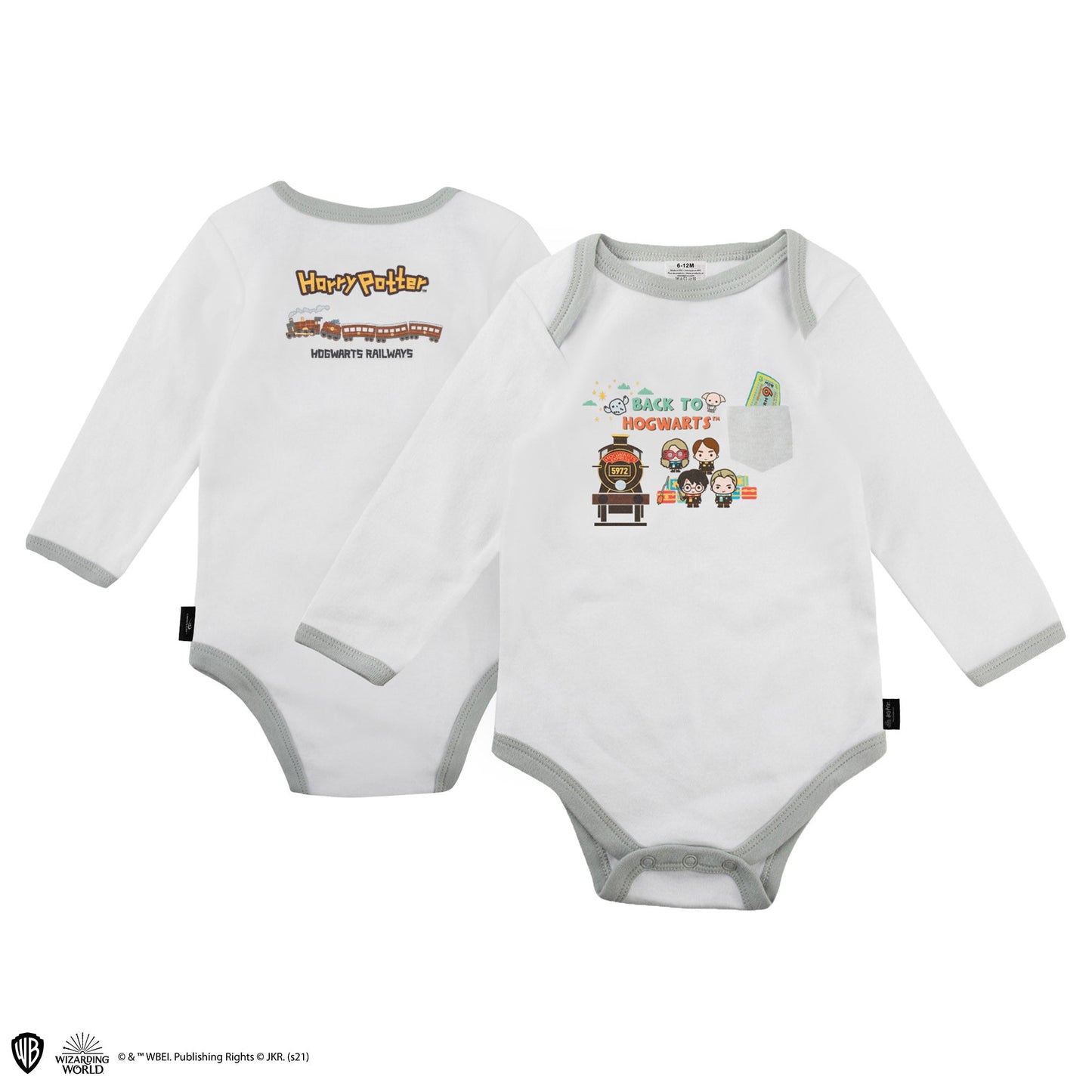 *Hogwarts baby bodysuit and bib