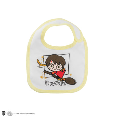 Baby bodysuit and "Little Wizard" bib