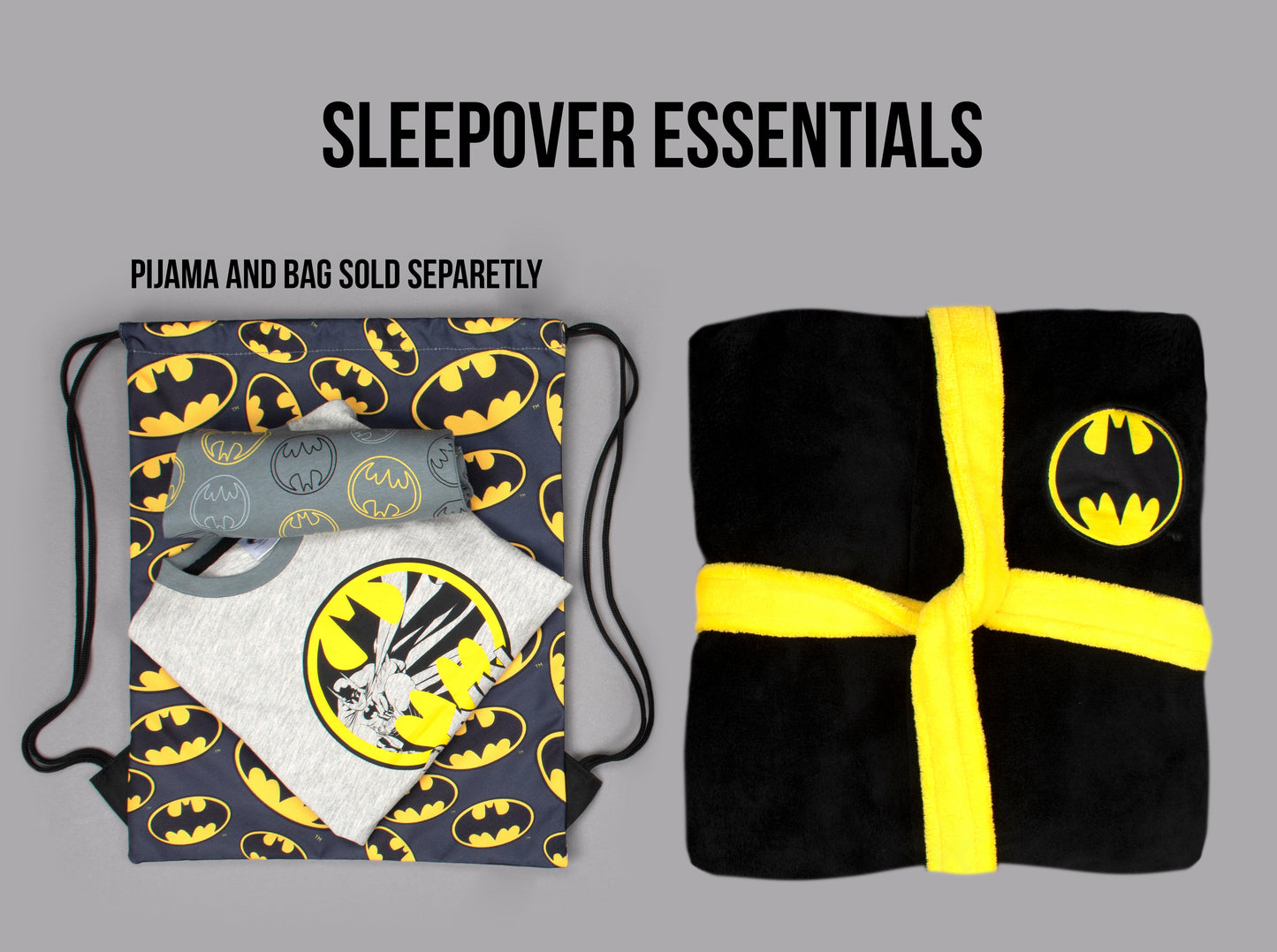 Personalized Kids Batman Robe