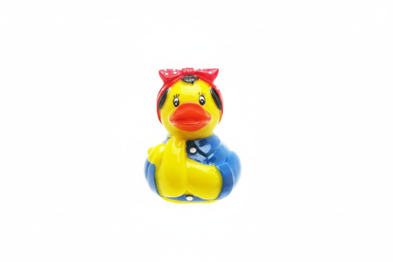 Rosie the Riveter Duck Lip Balm