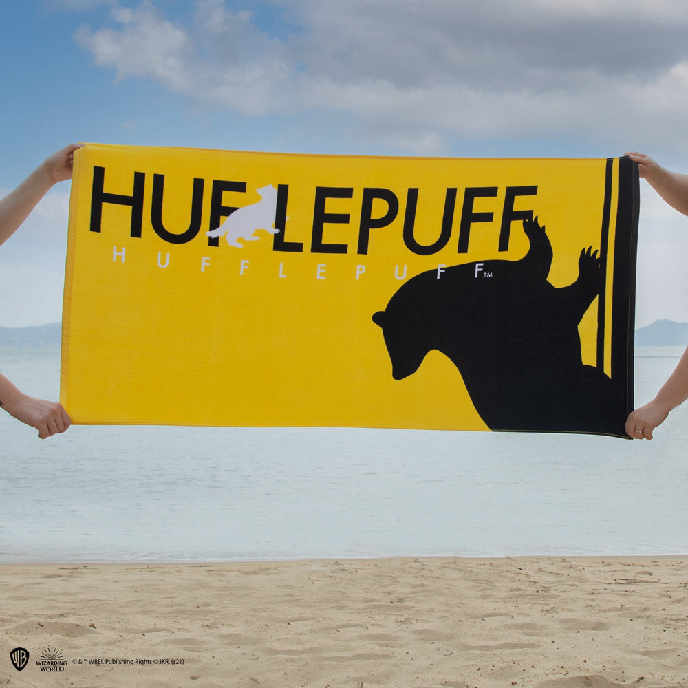 Serviette de plage Harry Potter - Poufsouffle
