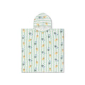 Beach Poncho - White/Blue - Bluey - 50 x 50 cm