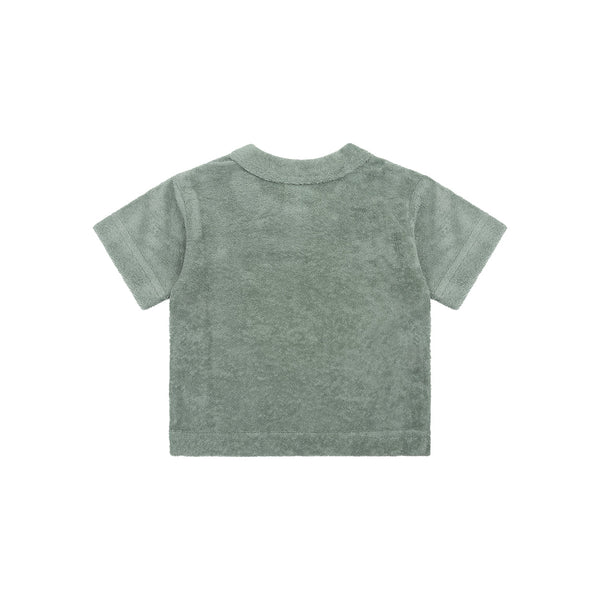 Boys' Beach T-Shirt - Terry - Green