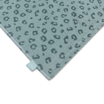 Cotton Beach Towel - Green - Leopard - 135 x 65 cm
