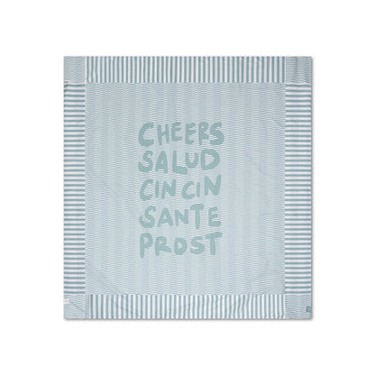 Microfiber Beach Towel - Green - Cheers - 180 x 180 cm