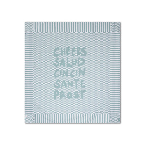Microfiber Beach Towel - Green - Cheers - 180 x 180 cm