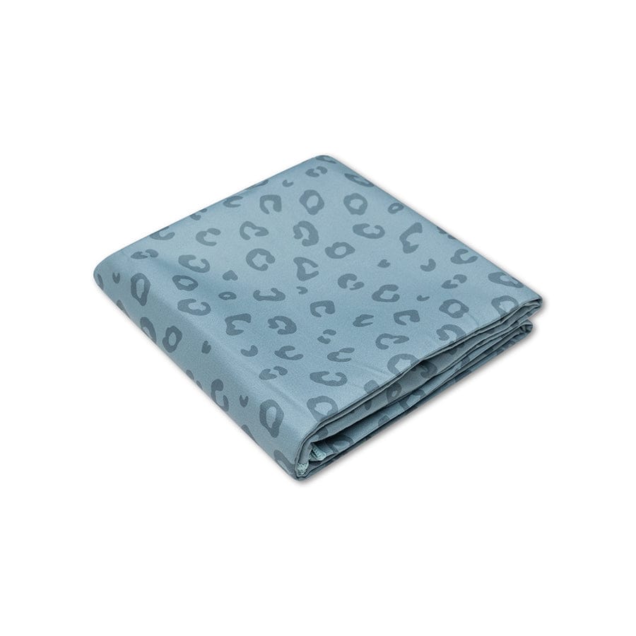 Beach Towel Microfiber - Green - Leopard - 180 x 90 cm