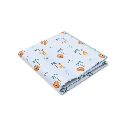 Microfiber Beach Towel - Multicolor - Jungle - 135 x 65 cm