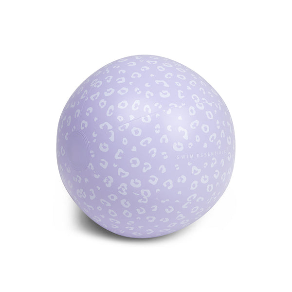Beach ball - Lilac - Leopard