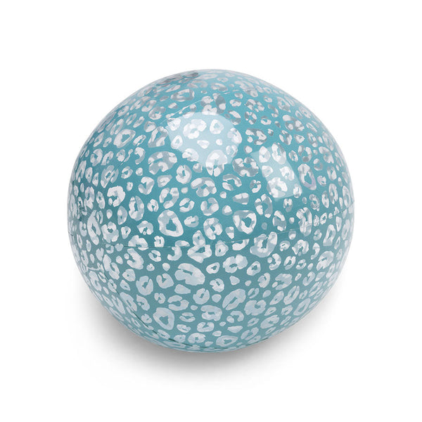 Beachball - Clear - Leopard