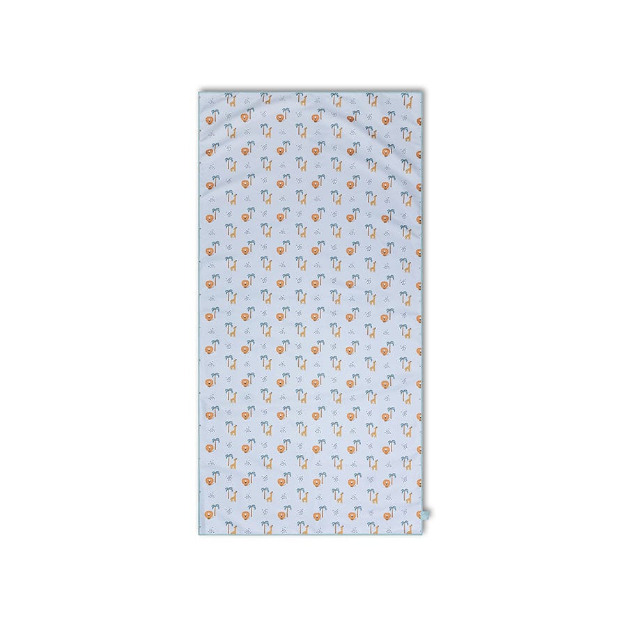 Microfiber Beach Towel - Multicolor - Jungle - 135 x 65 cm