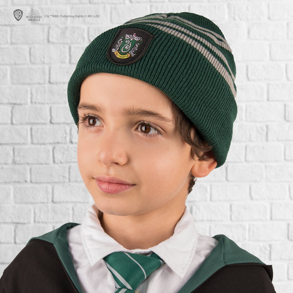 Slytherin Kids' Touchscreen Beanie & Gloves Set