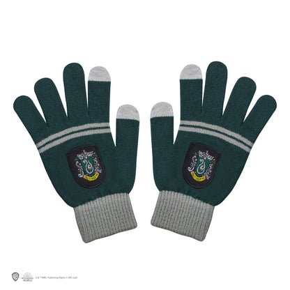 Slytherin Kids' Touchscreen Beanie & Gloves Set