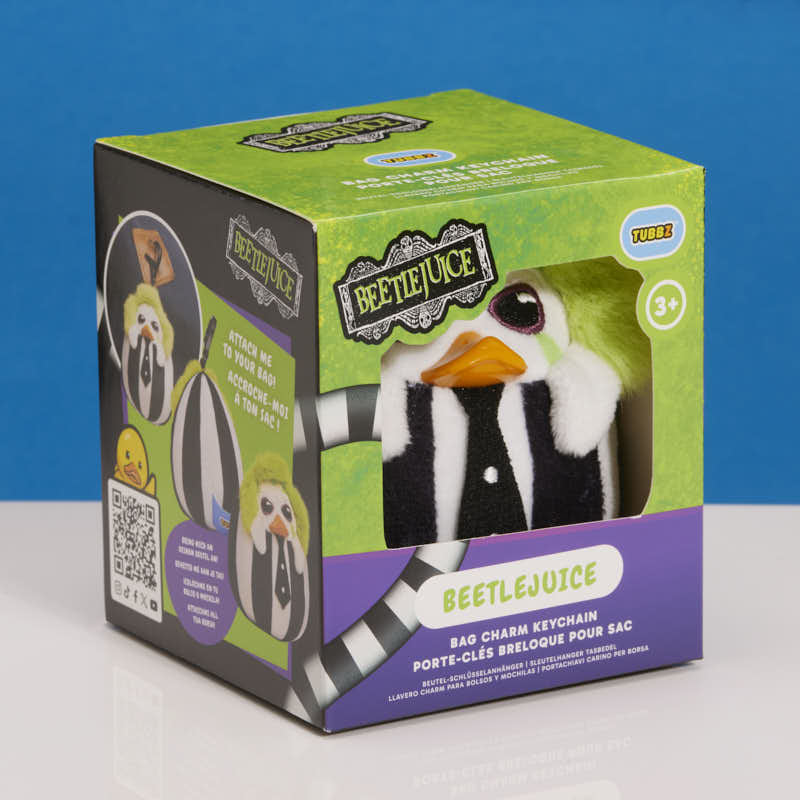 TUBBZ pluche sleutelhanger Beetlejuice : Beetlejuice - PRE-ORDER*