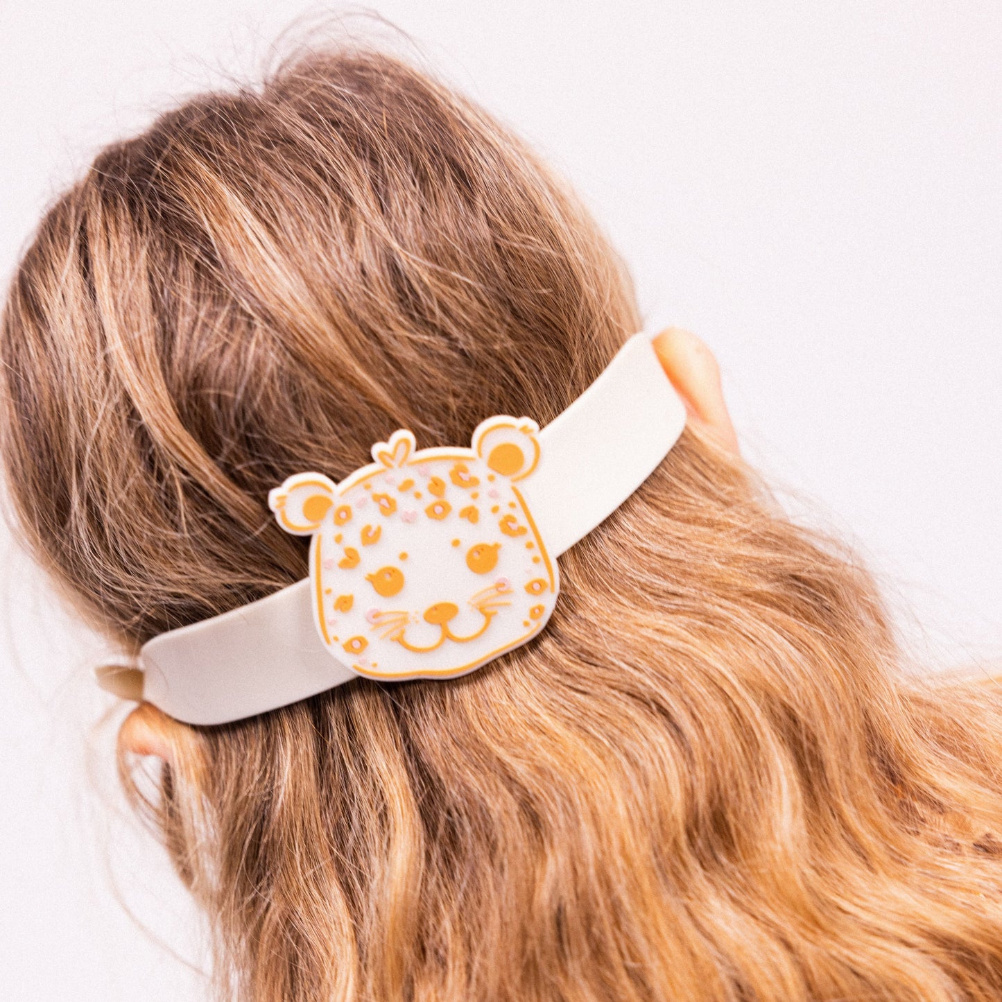 Swimming Goggles - Beige - Leopard