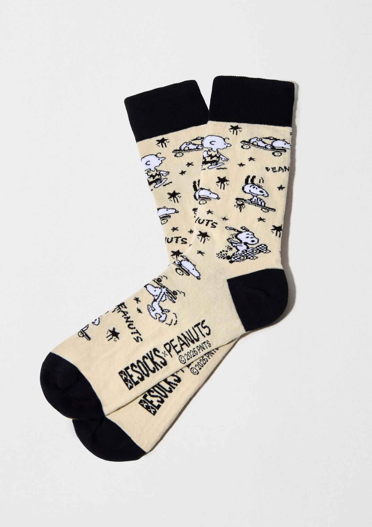 Chaussettes BeSnoopy Skate Beige