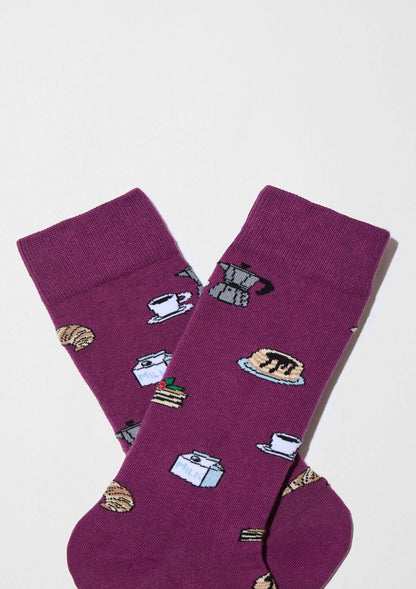 Chaussettes BeSweetBreakfast Prune
