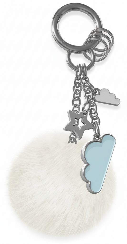 Bijou de Sac Nuage Bleu