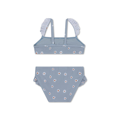Bikini - Blue - Daisy Flower