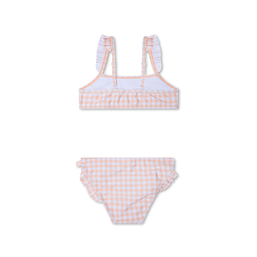 Bikini - Orange - Sunset Grid