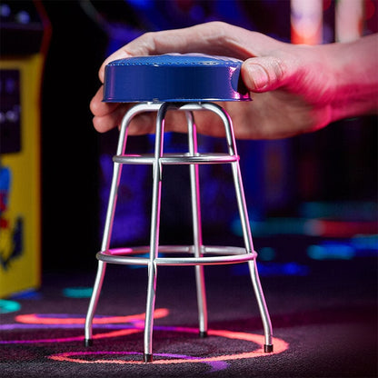 Quarter Arcade Bar Stool (Blue)