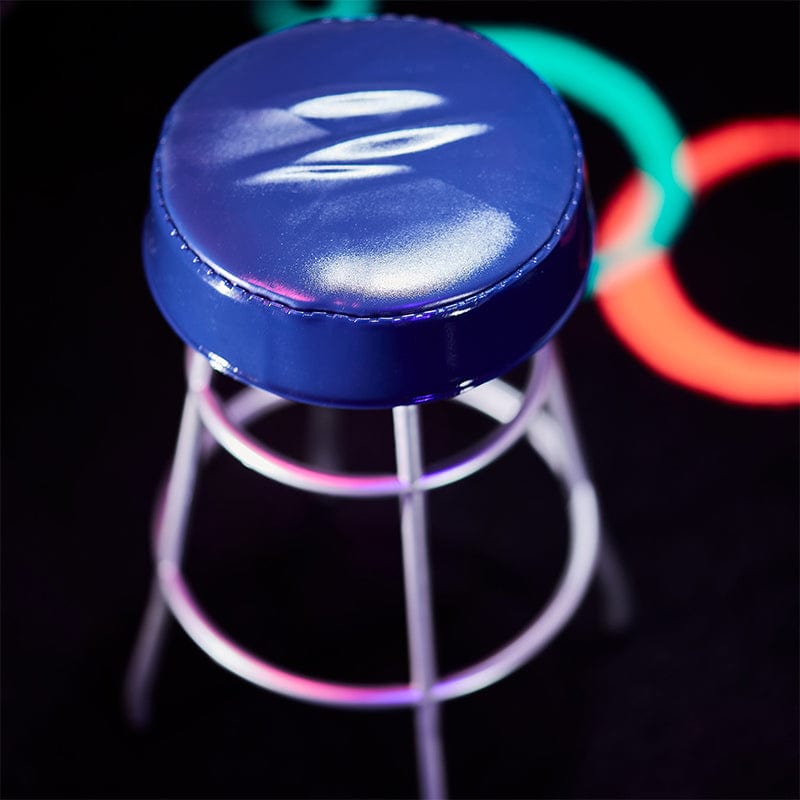 Tabouret Quarter Arcade Bleu