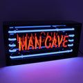 Neon man cellar