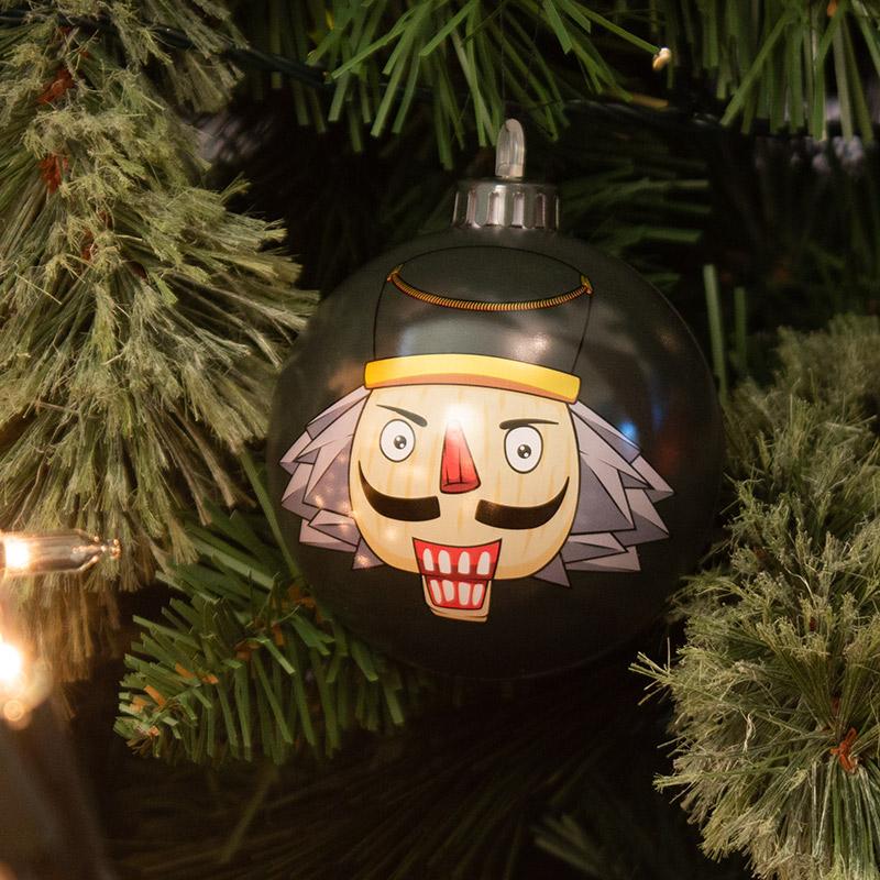 Crackshot Christmas ball
