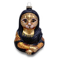 Mona Lisa Kerstbal Gestreepte Kat