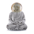 Schneekugel Buddha Grau