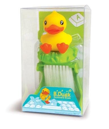 Yellow duck keyboard cleaning brush