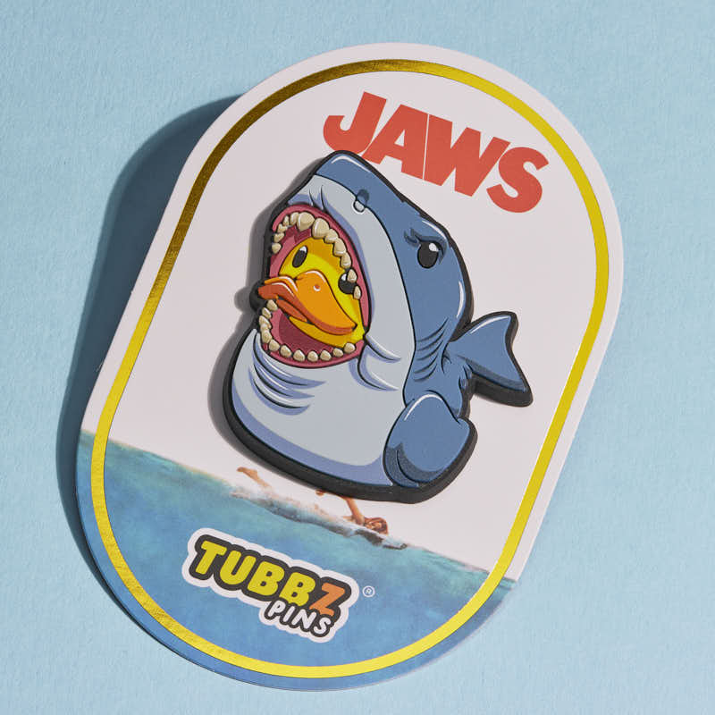 TUBBZ Jaws Bruce de haai – rubberen pin