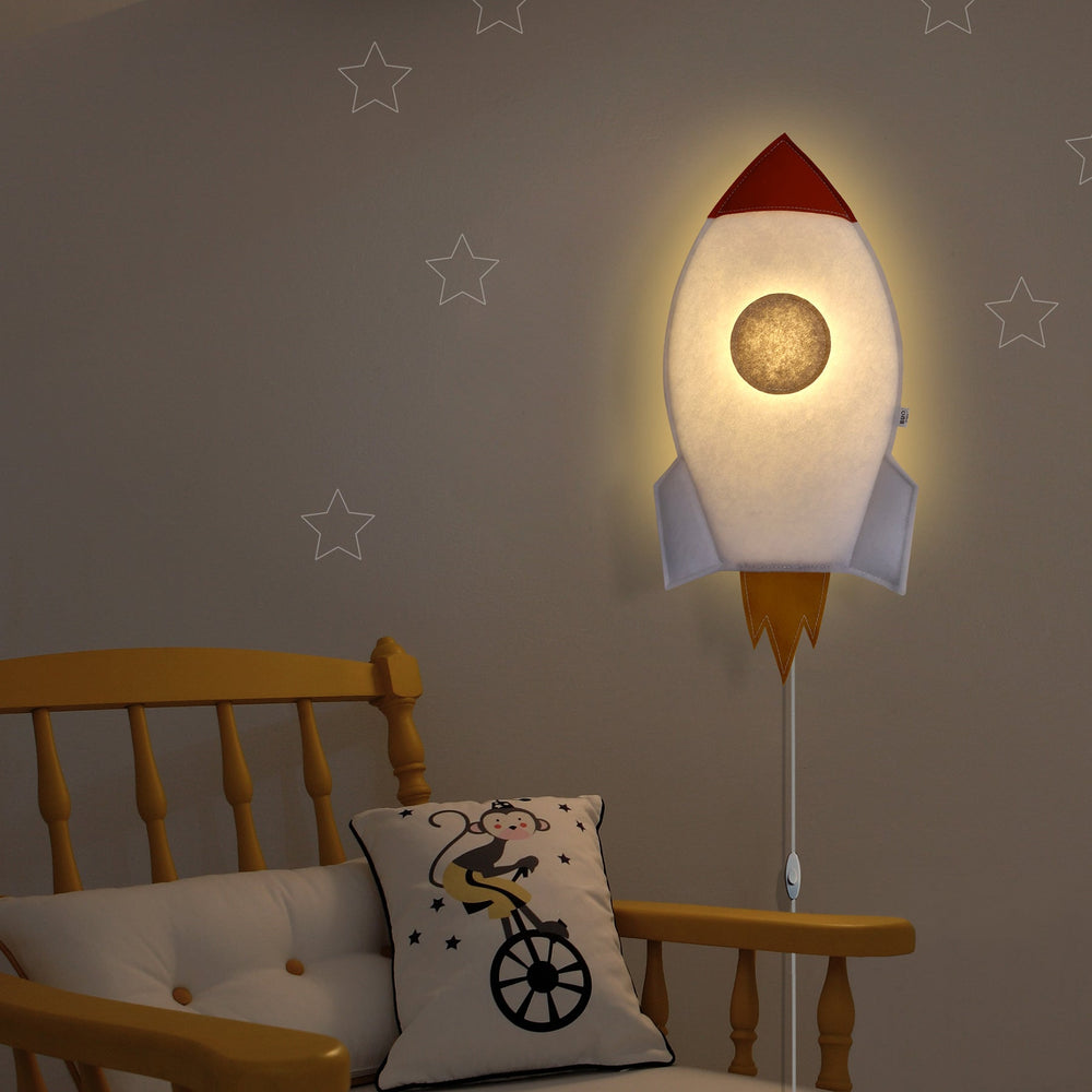 Soft Light rocket wallpaper