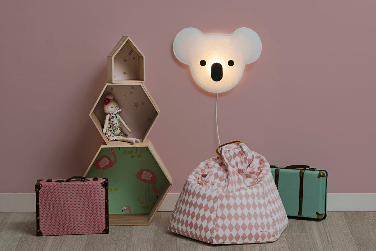 Soft light light Koala mask