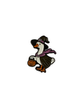 Witte Eend Halloween Heks Speld