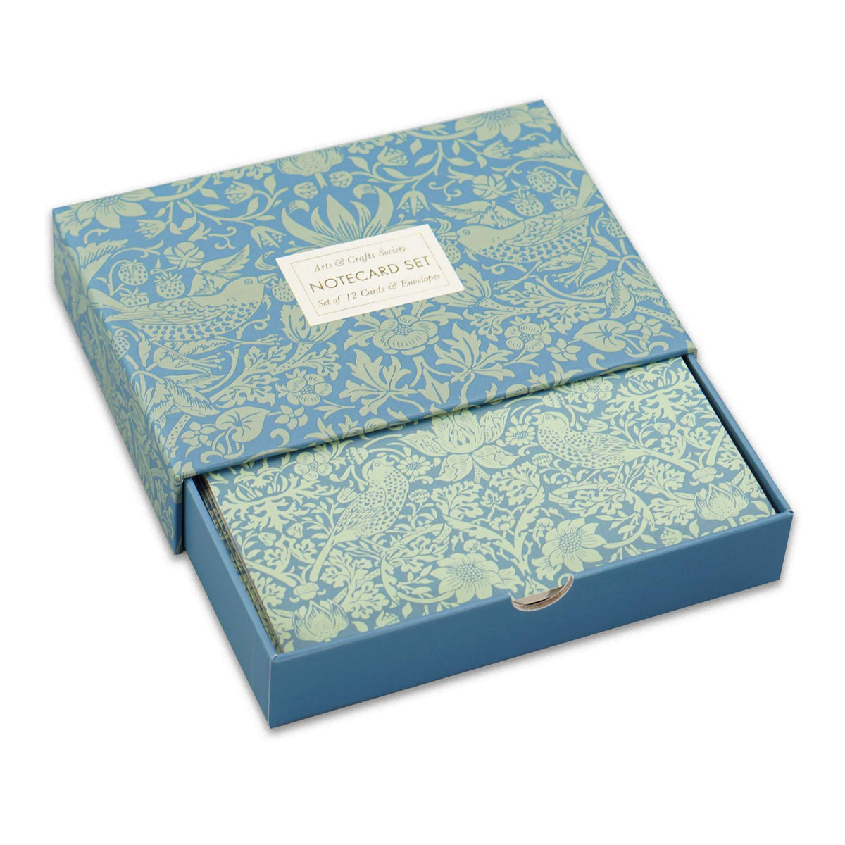 Box of 12 Raspberry/Sage cards and envelopes