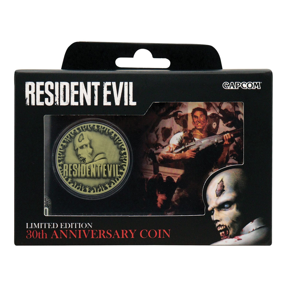 Resident Evil Collector's Item - 30th Anniversary Presentation Coin - Antique Brass Edition