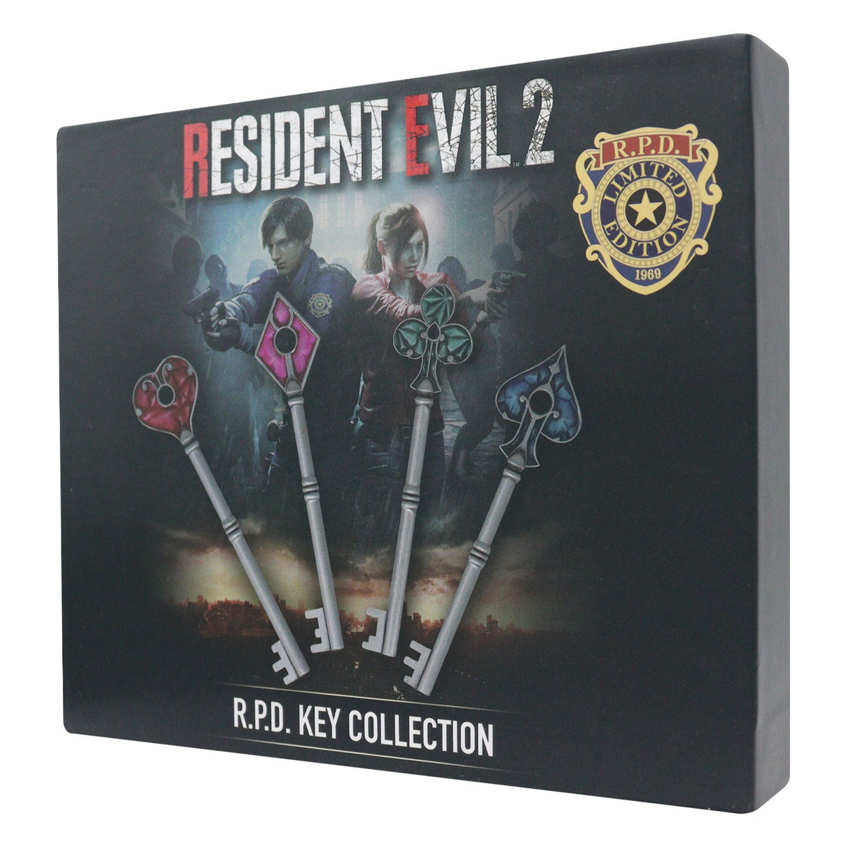 Collector's Item Resident Evil - 2 – Set of Card Suit Keys – US Variant