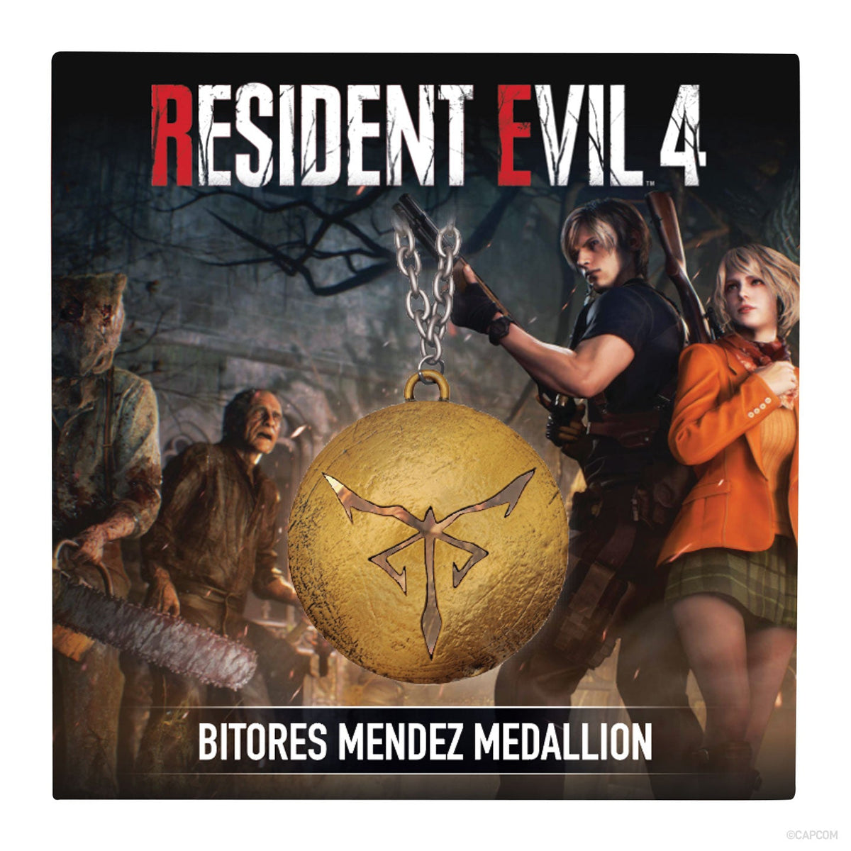Resident Evil Collector's Medallion - 4 Bitores Mendez
