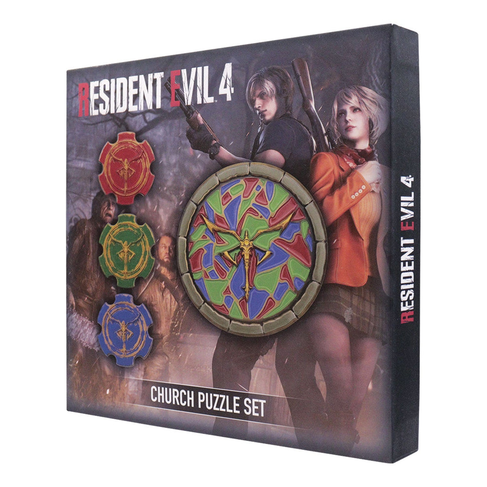 Set de médaillons collector Resident Evil - 4 - Church Puzzle