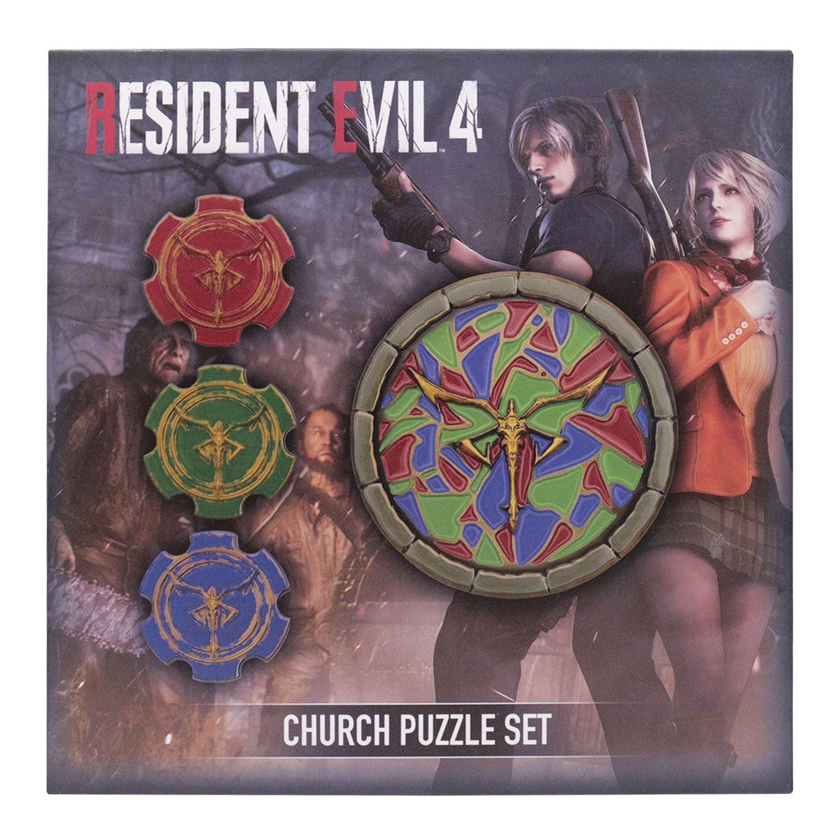 Resident Evil Collector's Medallion Set - 4 - Church Puzzle