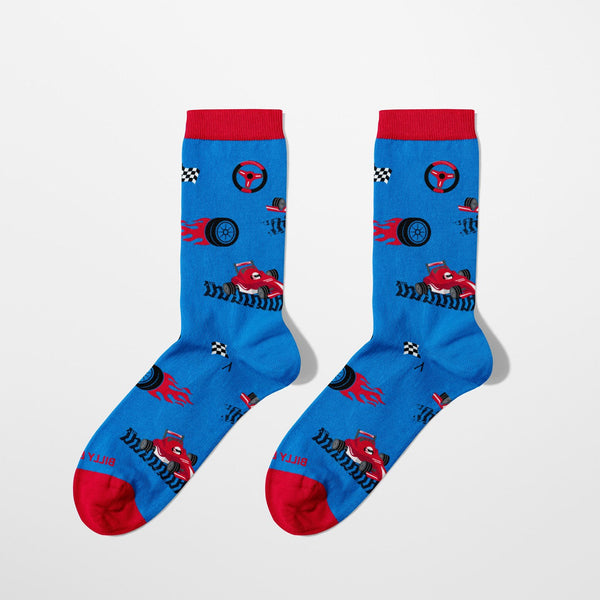 Kids' Speedy Cars Socks