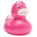 Klassische metallisch-rosa Ente