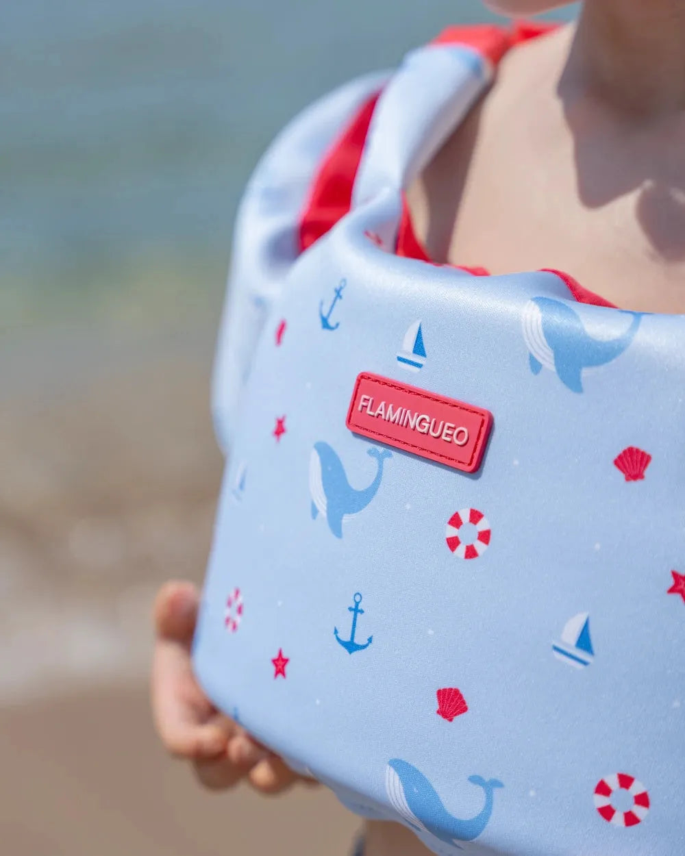 Chaleco flotador infantil con mangas – MARLON