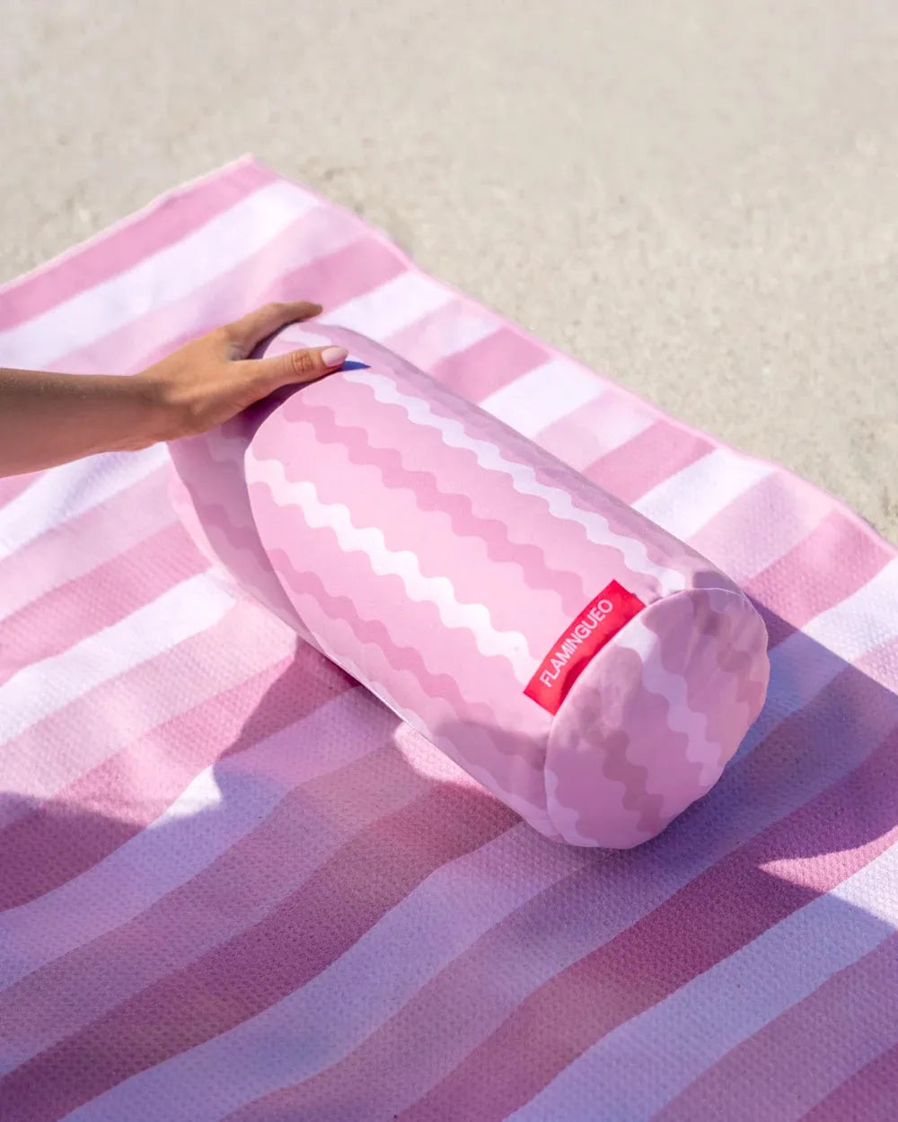 Cojín hinchable de playa microfibra – BRISDA