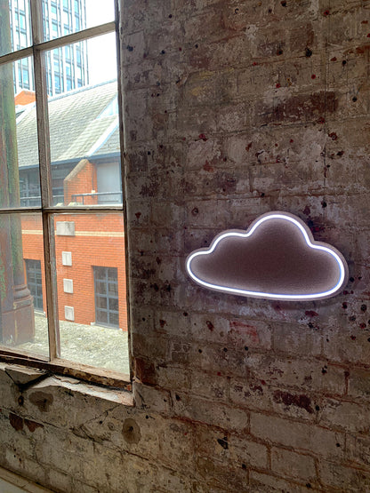 Cork board with LED - Cloud