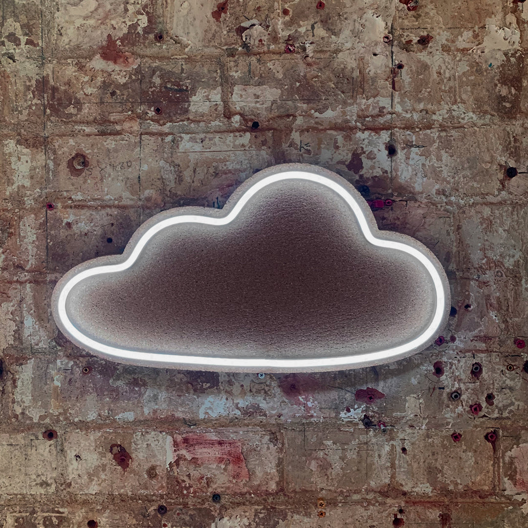Cork board with LED - Cloud