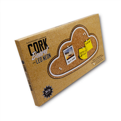 Cork board with LED - Cloud