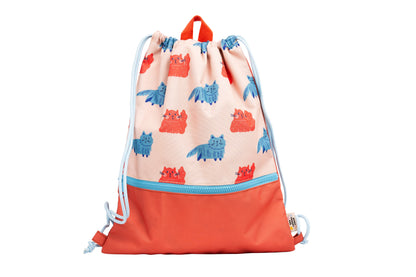 MEOWTIFUL CATS Drawstring Bag
